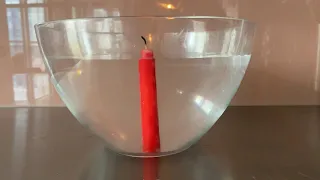 Experiment: Eine Kerze auf Tauchgang