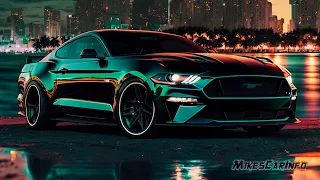 👉 AT NIGHT: Ford Mustang BULLITT - Interior & Exterior Lighting Overview + Night Drive