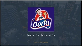 Tesis de inversión en La Doria