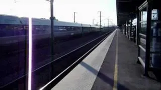HD CHAMPAGNE TGV passage TGV 2593 2573 Paris Nancy St die