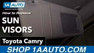 How to Replace Sun Visors 06-11 Toyota Camry