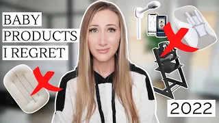 Popular Baby Products I REGRET Buying 2022 | baby products you DON'T need