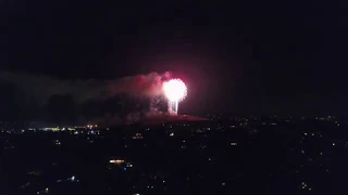 2018 4th of July Fireworks Show From A Drone