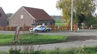 Ypres Historic Rally 2022 - SS7: Zonnebeke 2 - all cars (raw footage)