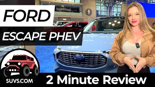 2023 Ford Escape PHEV - 2 Minute Review - SUVS.com