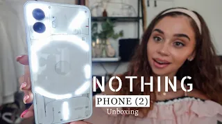 Nothing Phone (2) UNBOXING and First Impressions (So much better!)