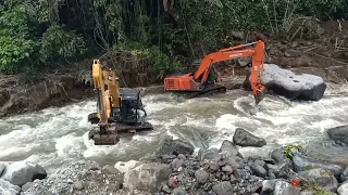 Progres Pengerjaan Tebing Terban Jalan Lembah Anai