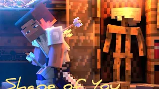 Ed Sheeran - Shape of You ( Minecraft clips )