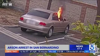 Arson arrest made in San Bernardino