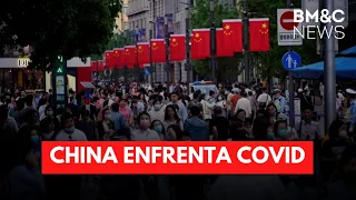 CHINA ENFRENTA UM MILHÃO DE CASOS DE COVID POR DIA