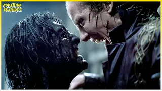 Vampire Werewolf Hybrid Michael Fights Victor (Final Scene) | Underworld (2003) | Creature Features