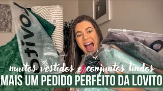 MAIS UM PEDIDO PERFEITOOO DA LOVITO | SHOPEE | muitos vestidos e conjuntos