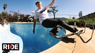 Tony Hawk and Lance Mountain Backyard Pool Session