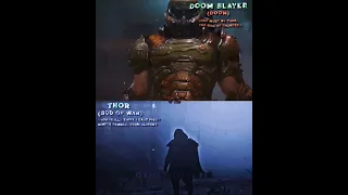 Doom Slayer VS Thor