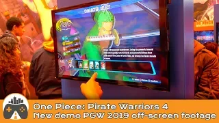 [One Piece Pirate Warriors 4] New demo and characters in action