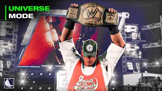 I made the best Universe Mode but it’s 2005! (WWE 2K23)