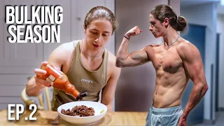 BULKING ROUTINE FOR MASS | Road to 200lbs Ep. 2