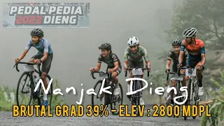 KOM 2 - Balap Sepeda Dieng Grad 39% Curug SIKARIM // MEN ELITE Pedal Pedia Dieng 2022 (part 3)