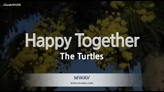 The Turtles-Happy Together (Melody) [ZZang KARAOKE]