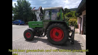 Fendt 305 LS Auspuff Umbau nach oben: Wie gehts das?