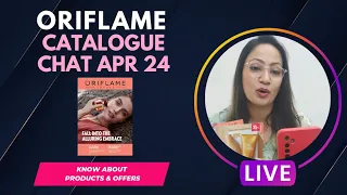 Oriflame Catalogue Chat April 2024 - Know about products and offers