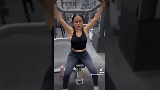 Selam Tesfaye in Gym 🔥😍🥰❤💛🥰 #shorts  #tiktok #shortvideo