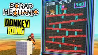 СКРАП еще может УДИВЛЯТЬ! 😮 Donkey Kong Arcade Game! | SCRAP MECHANIC