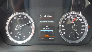 Hyundai Sonata - мелодия разгона от 0 до 100