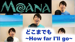 【Disney】モアナと伝説の海 主題歌“どこまでも〜How Far I’ll Go〜” Covered by 柏野昌俊‬