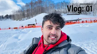 My first vlog in Japan || Hokkaido vlog || Nepalese students in Japan