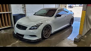 how to install coilovers on a G37