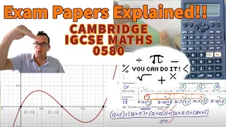 IGCSE Maths 0580 May/June 2022 Paper 42 Extended