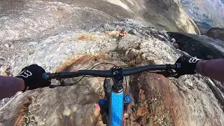 Nouvelle piste de VTT au départ du téléphérique de la Grave : les valloins!