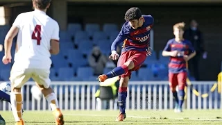 UEFA YOUTH LEAGUE: spectacular goal from Carles Aleñá