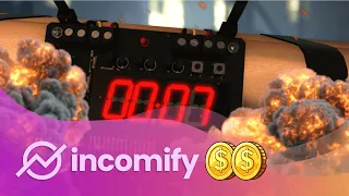 Bomb Timer with Loud Explosion 🔥| Visit INCOMIFY