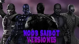 TODAS LAS VERSIONES DE NOOB SAIBOT - MaxiLunaPMY