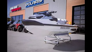 2024 Sea-Doo GTX™ Limited 300 White Pearl Premium Walkaround