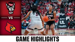 NC State vs. Louisville Women's Basketball Highlights (2022-23)