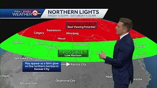Best chance for seeing the northern lights in Kansas City in years comes Friday