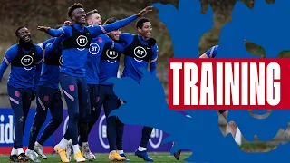 Young vs Old: England Go Head to Head in an Intense Training Match! | Inside Training | England