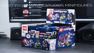 LEGO 71031 Marvel Studios Minifigure Series Unboxing ASMR + No Talking #asmr #lego