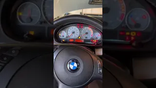 BMW M3 cold start