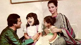Legendary Actor Rajesh Khanna With His Wife and Daughters | Father, Mother, Sister, Son-in-Law,