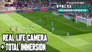 PES 2021 Real Life Broadcast Camera Tutorial for Realistic Experience (No Mods Required)