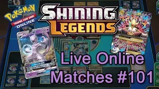 Mewtwo-GX! Shining Legends - Pokémon TCG Live Online Matches #101