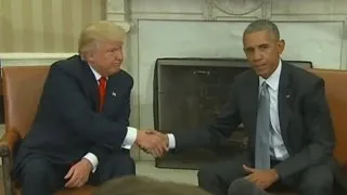 Трамп встретился с Обамой в Белом доме