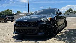 Kia Stinger Gt gets Dc Sports downpipes installed | LOUDEST STINGER EVER? |