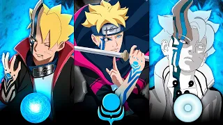 ALL POWERS OF BORUTO UZUMAKI | 24 JUTSUS