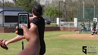 Tyler Laporte 97 MPH Pitch