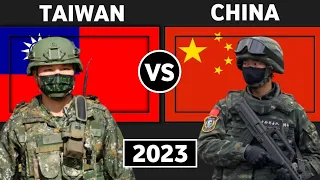Taiwan vs China Military Power Comparison 2023 | China vs Taiwan Military Power 2023